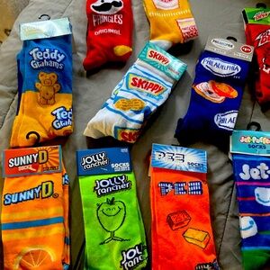 Unisex crazy socks. Bundle of 10